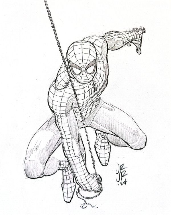 Image for First Spot On John Romita Commission List at Lake Como Comic Art Festival 2024