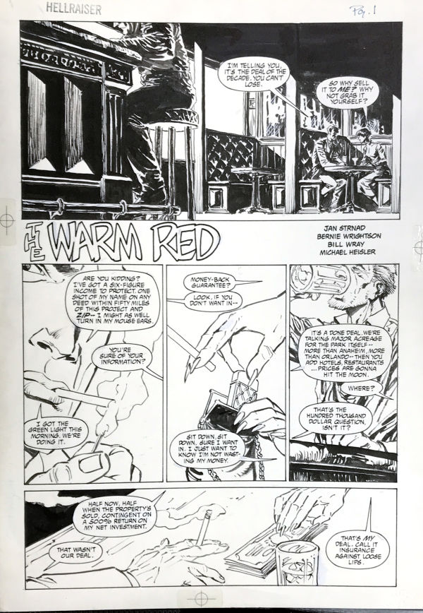 Image for Wrightson HellRaiser #1 Splash