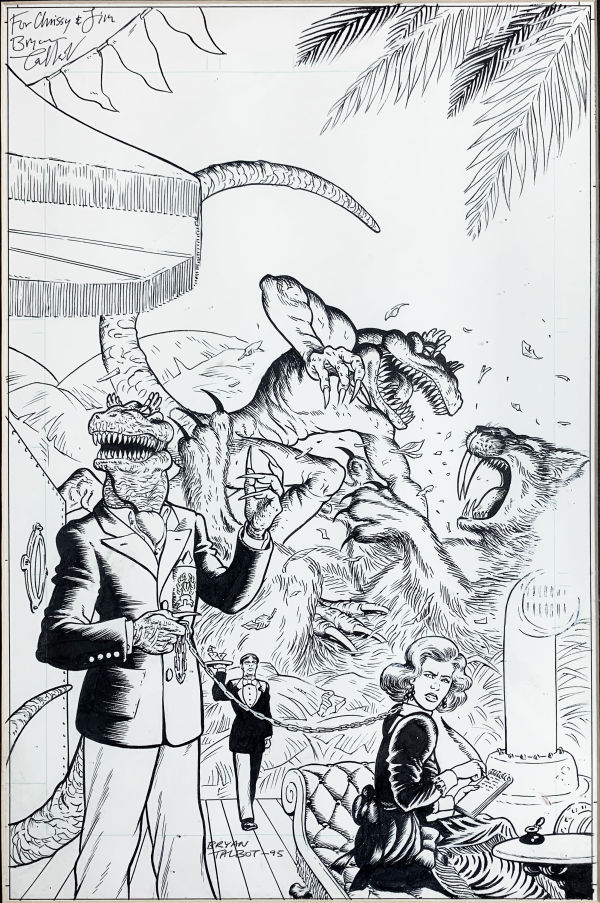 Image for Bryan Talbot Technophage #5 Cover