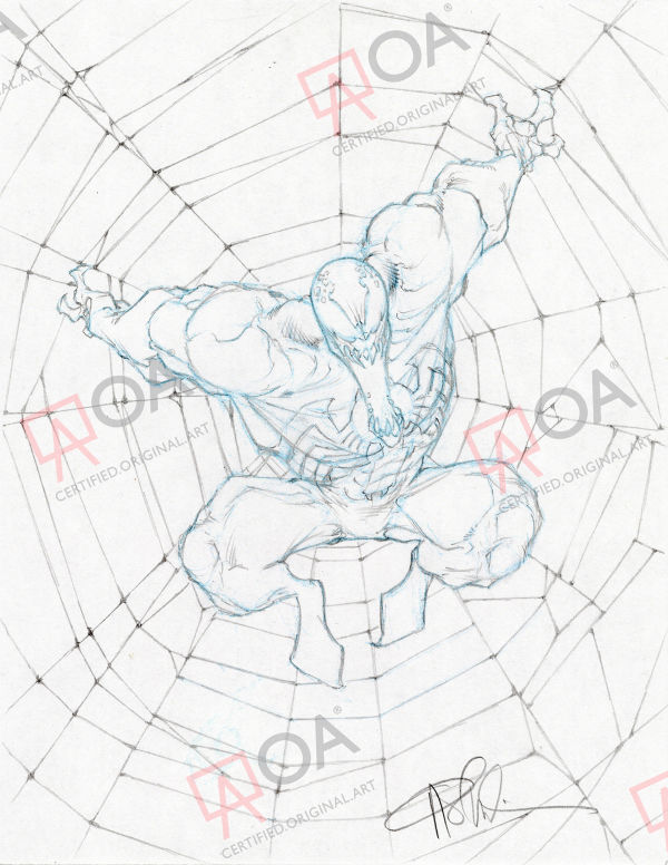 Image for OA 4: Venom sketch by Angel Medina