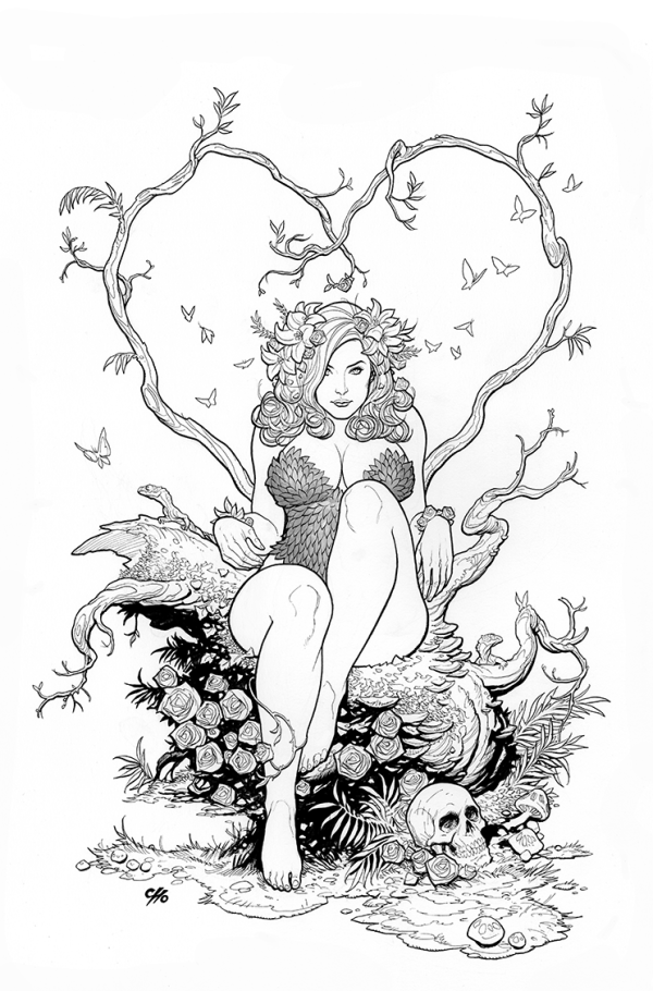 Image for Poison Ivy #1 cover (Sitting)