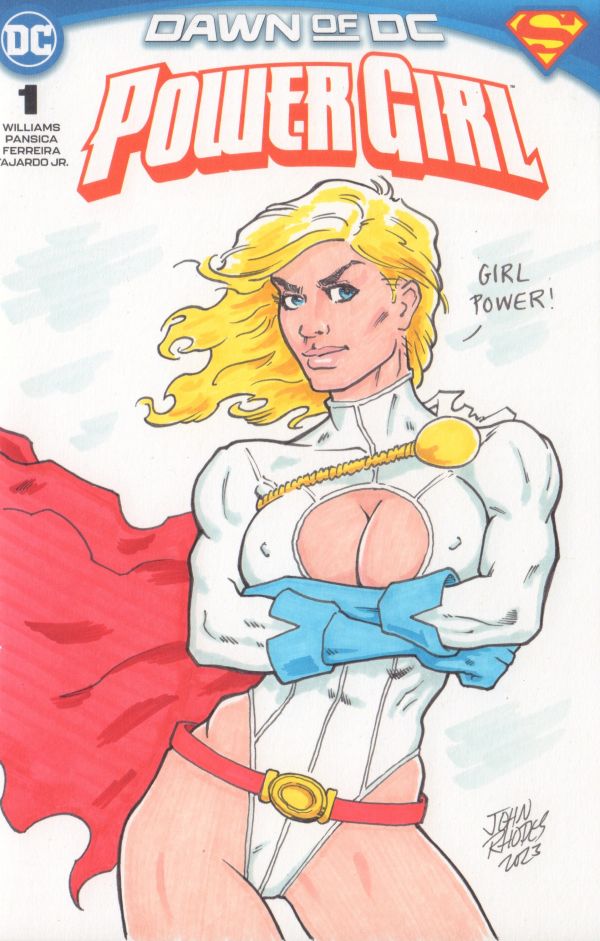 Image for Power Girl #1 Sketch Cover