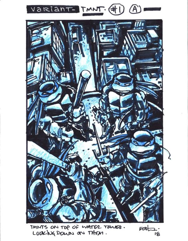 Image for Kevin Eastman TMNT Pre-Lim