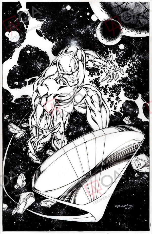 Image for OA 34: Silver Surfer Black 1 variant cover