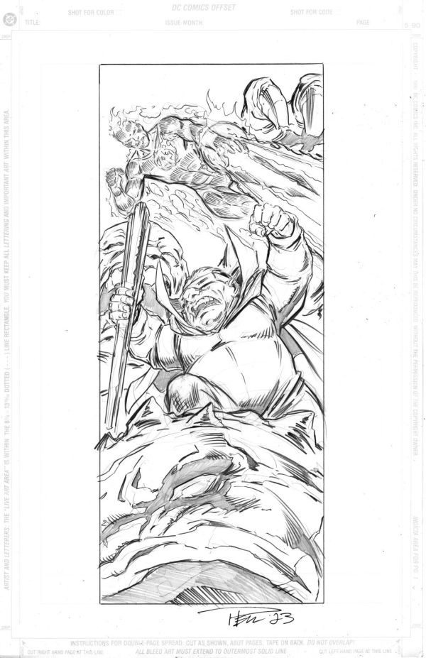 Image for The Human Torch vs The Mole Man by Paul Pelletier