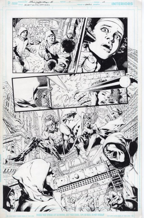 Image for Nightwing & Batgirl by Allan Jefferson