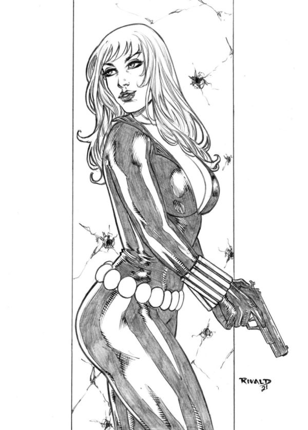 Image for Black Widow by Rivald