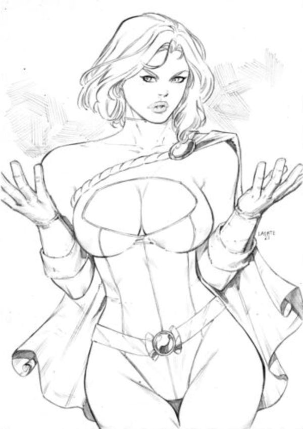 Image for Power Girl by Laerte