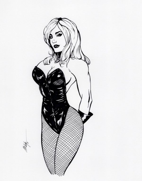 Image for Black Canary by Wyman (inked)