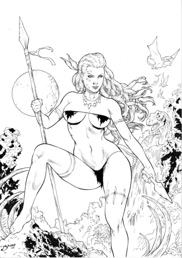Image for Vanya the Lost Warrior #4 Cover by Bruno