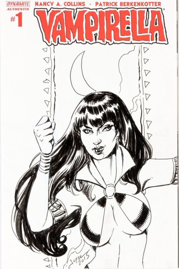 Image for Joyce Chin Vampirella sketch cover
