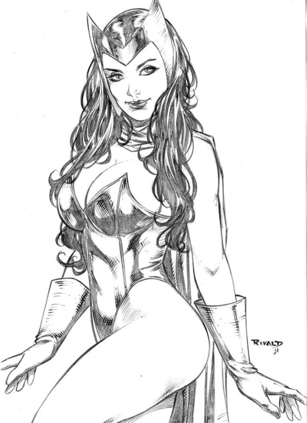 Image for Scarlet Witch by Rivald