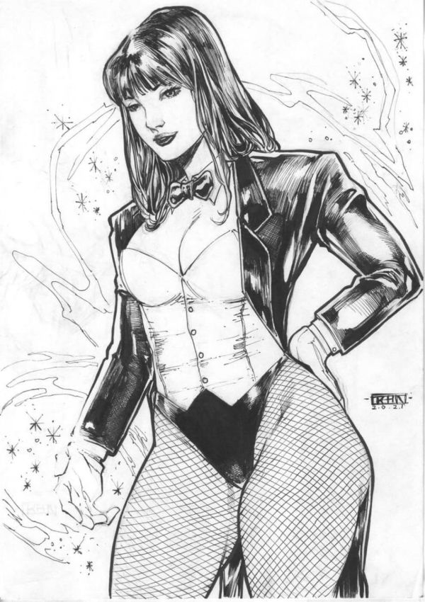 Image for Zatanna by Fran Almeida