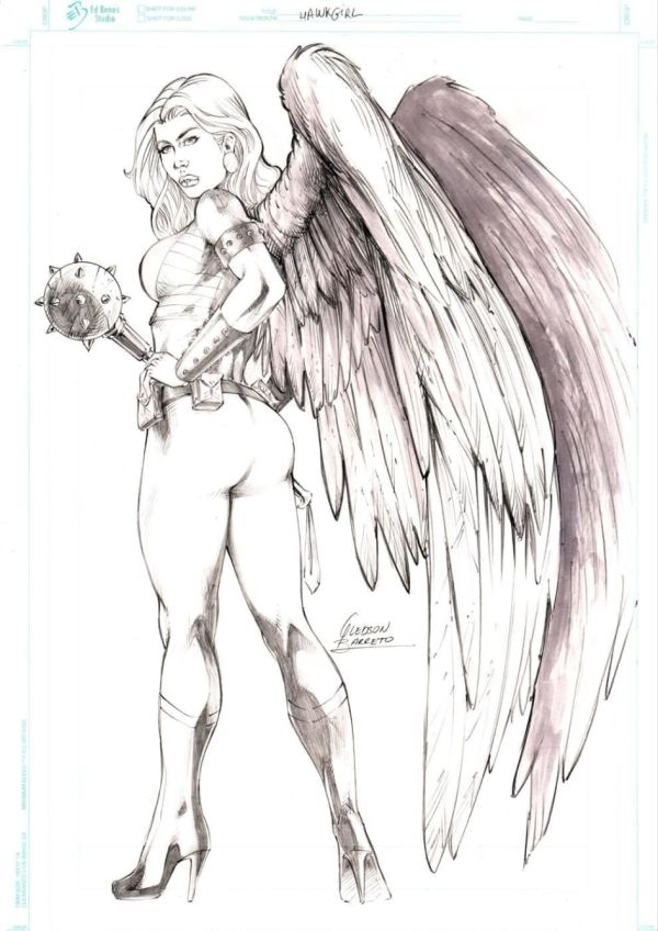 Image for Hawkwoman by Gledson Barreto