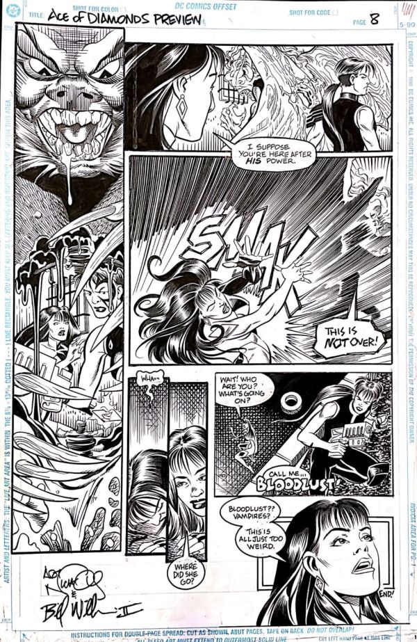Image for Ace of Diamonds Preview page 8 by Art Nichols