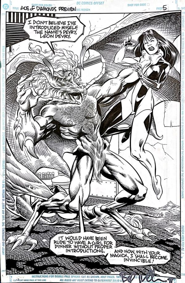 Image for Ace of Diamonds Preview page 5 by Art Nichols
