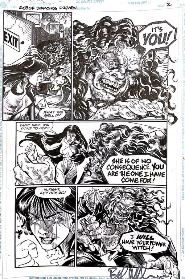 Image for Ace of Diamonds Preview page 2 by Art Nichols