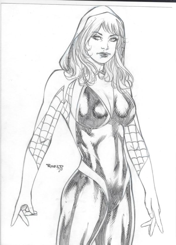 Image for Spider Gwen by Rivald (standing)