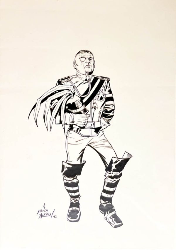 Image for Virman Vundabar inks by Keth Aiken for Kirby project