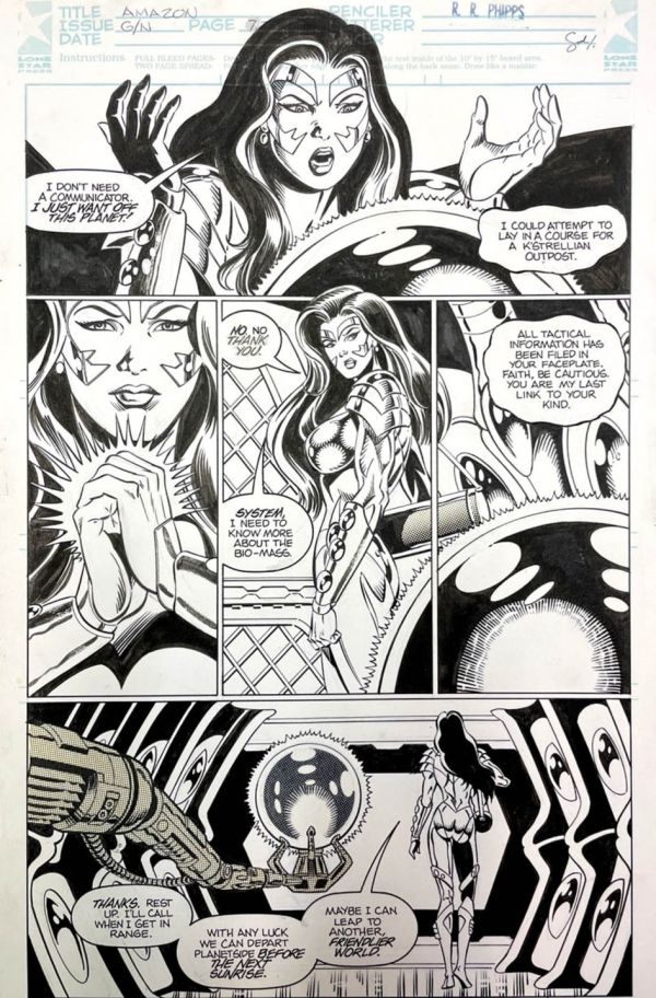 Image for Amazon Graphic Novel by Robb Phipps
