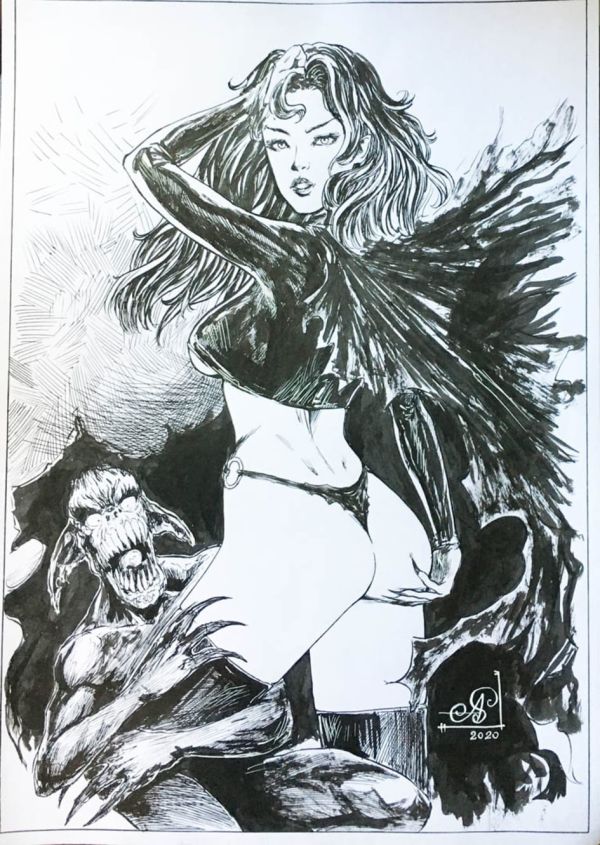 Image for Madelyne Pryor, Goblin Queen by Santos