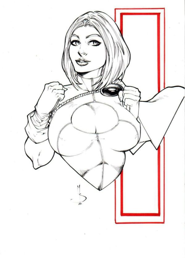 Image for Power Girl by Marcos