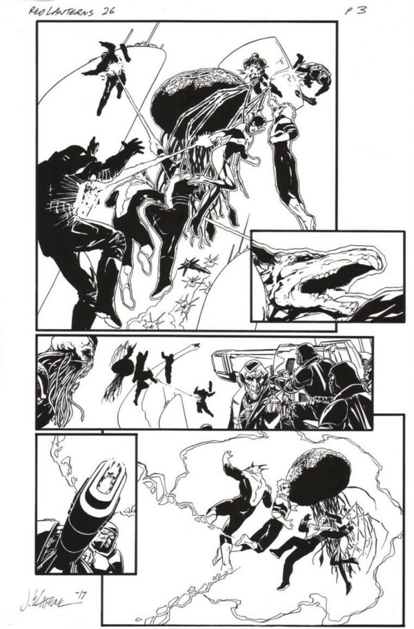 Image for Red Lanterns art with Bleez