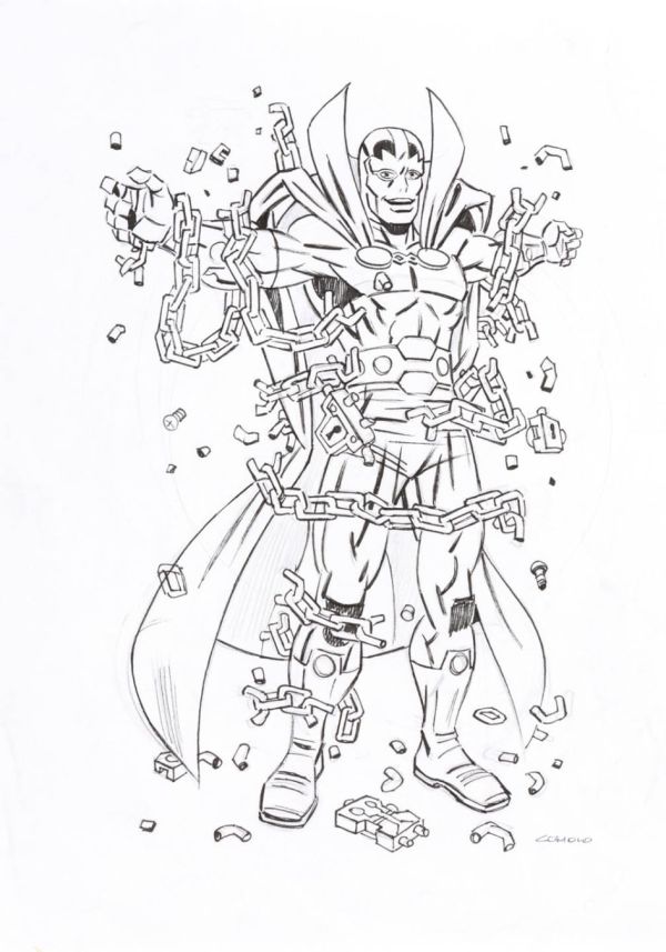 Image for Mr. Miracle breaks free!