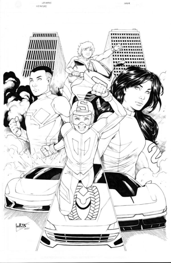 Image for Kid Motors cover by Leo Matos
