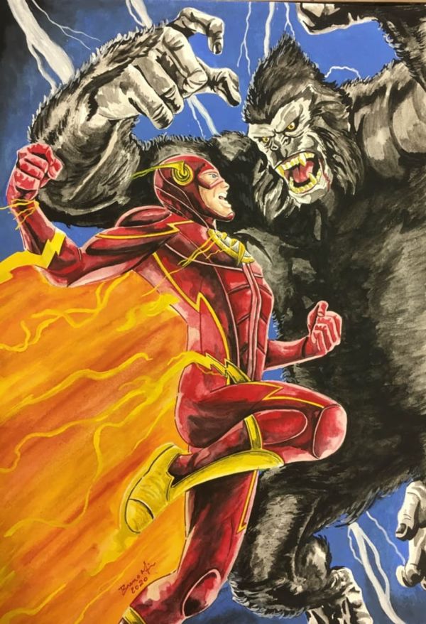 Image for Flash versus Gorilla Grodd