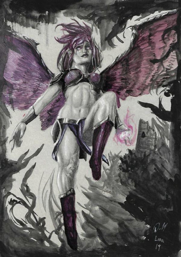 Image for Angel or demon by Daniel Cruz