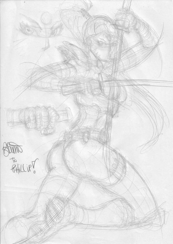 Image for Bruno Cosmo prelim sketch Zealot