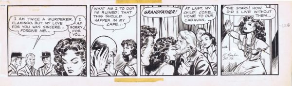 Image for Matt Baker Flamingo Strip 06-26