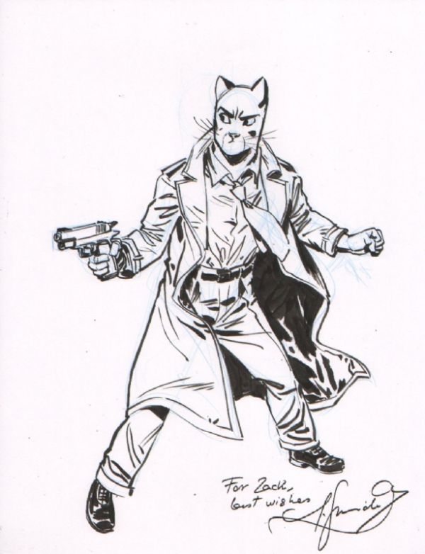 Image for Juanjo Guarnido - Blacksad Commission
