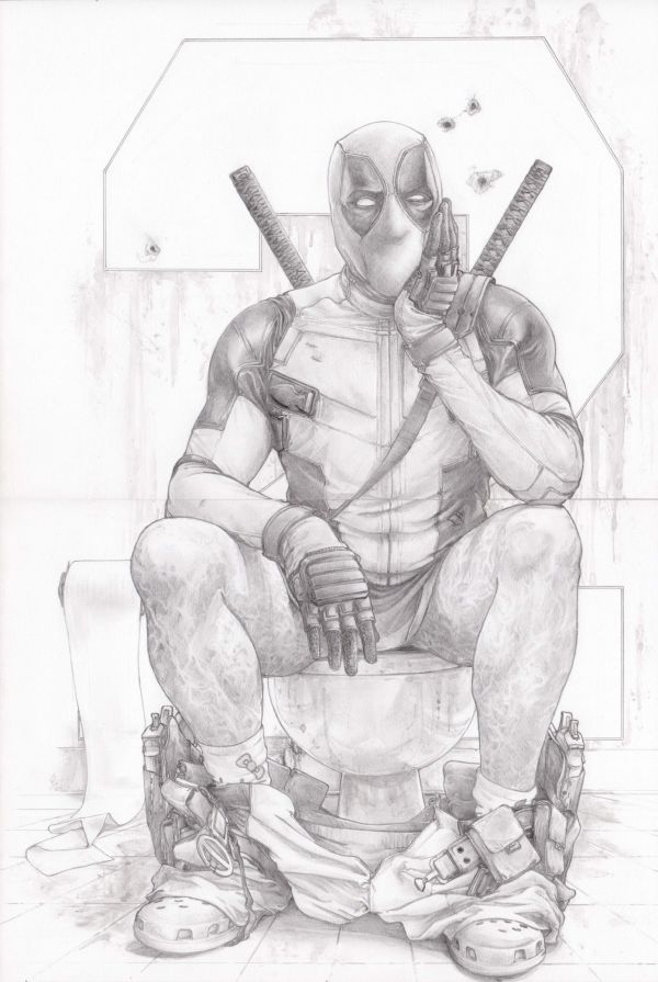 Image for Deadpool Two Promo Poster Art by Alex Konat
