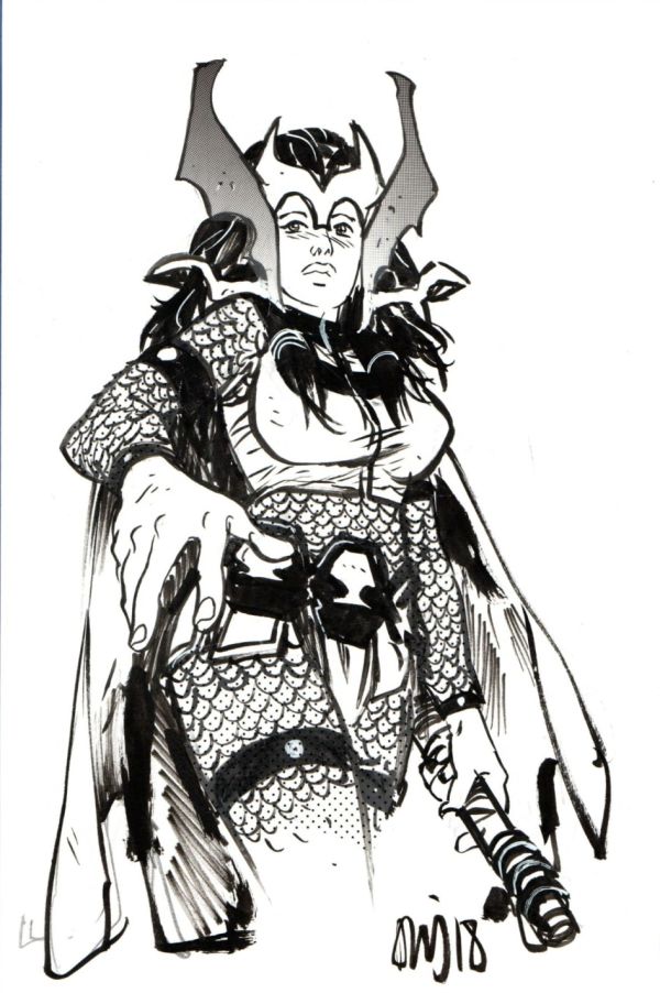 Image for Big Barda - By Daniel Warren Johnson - C2E2 2018