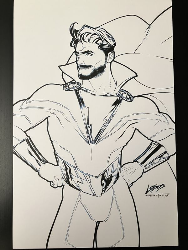 Image for Shazam Pedro Peña DC cover 