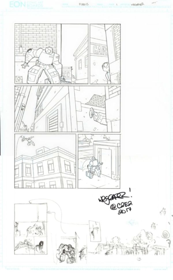 Image for Atomic Robo FCBD 2013 Page 1 Scott Wegener
