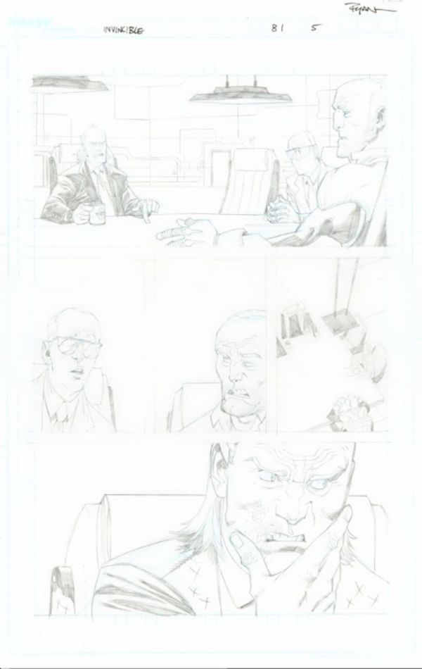 Image for Invincible #81 Page 5 Ryan Ottley pencils