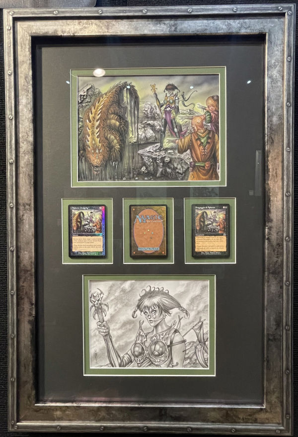 Image for Aphetto Dredging - Original Magic the Gathering Fantasy Art!