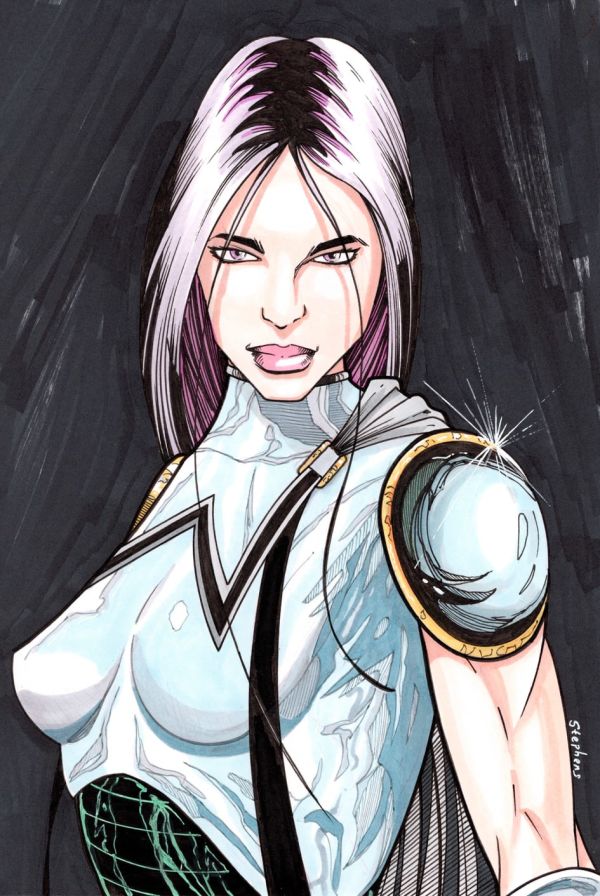 Image for Christy Anders-Copic Sketch