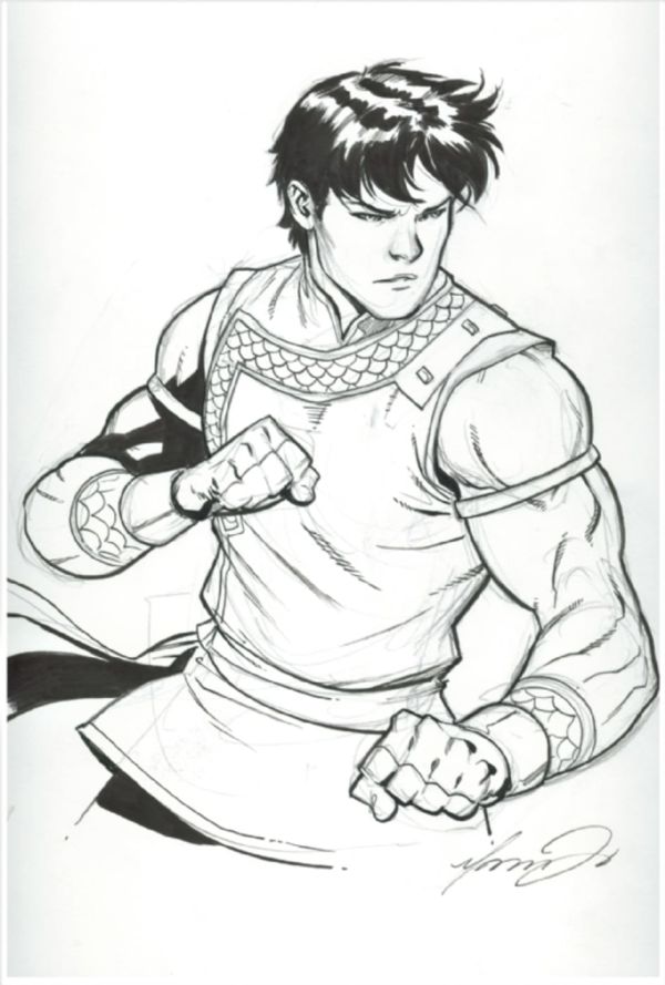 Image for Shang-Chi Sketch by Marcus To