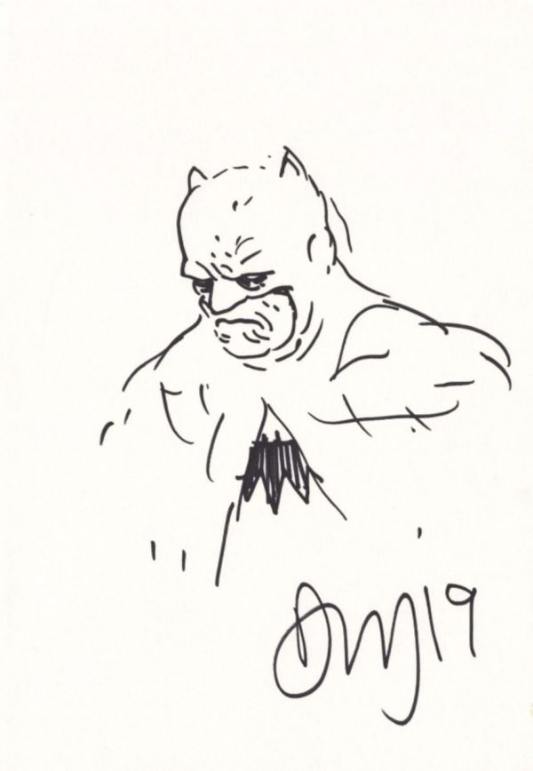 Image for Batman Sketch by Daniel Warren Johnson