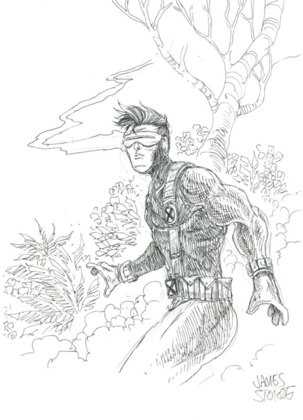 Image for Cyclops Sketch by James Stokoe