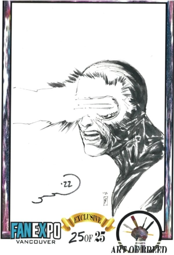 Image for Cyclops Head Sketch by Bobby Breed