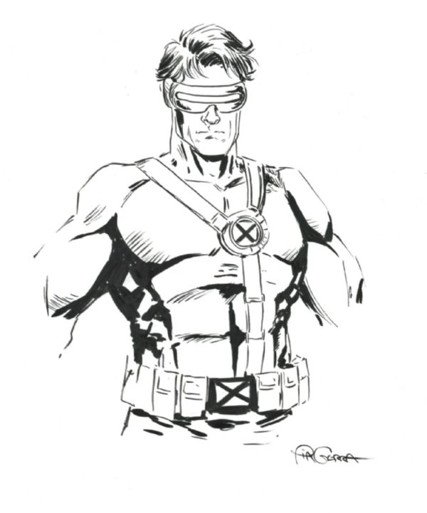 Image for Cyclops (90s) Sketch by Pia Guerra