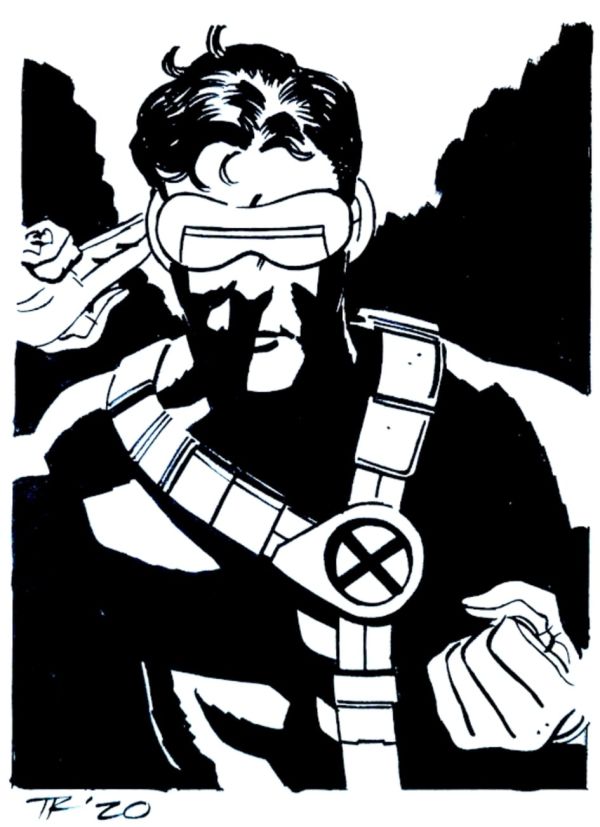 Image for Cyclops Sketch by Tom Reilly