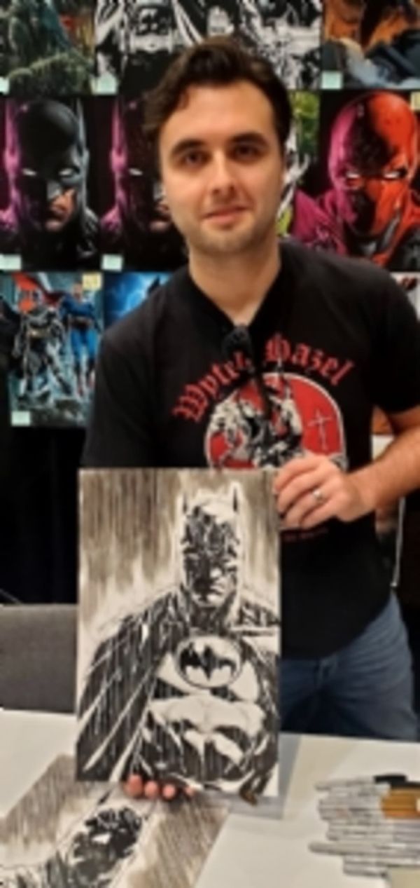 Image for Batman Bust Sketch by Jason Fabok