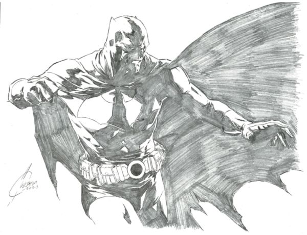 Image for Batman sketch by Joe Quesada