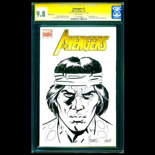 Image for Shang-Chi Sketch by Mike Zeck